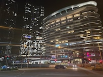 Just outside the Dorsett