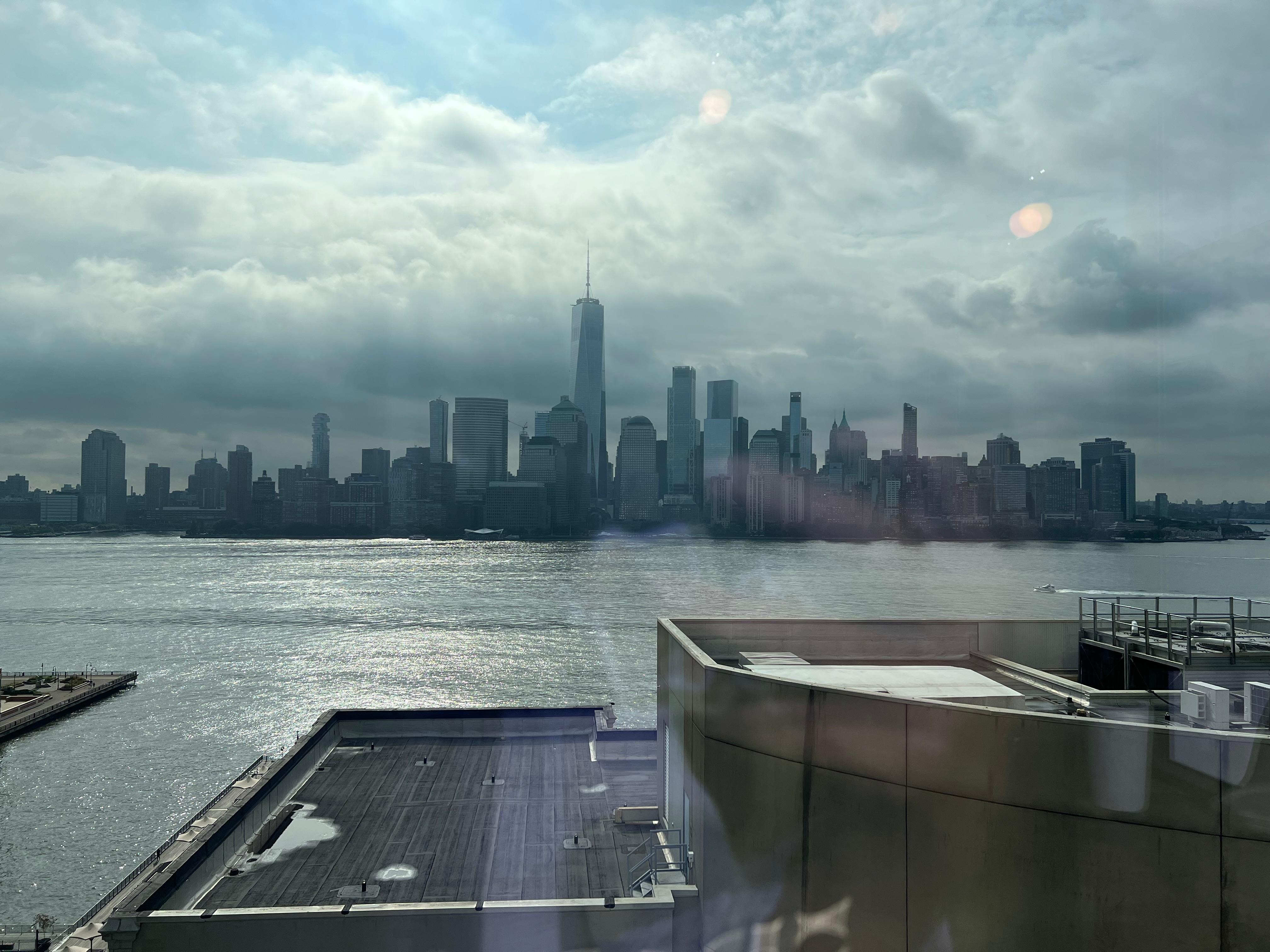 View from the breakfast floor. 