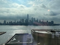 View from the breakfast floor.