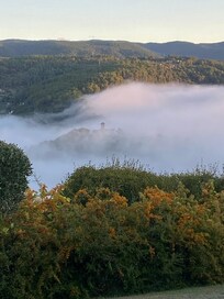 Vue au lever du soleil