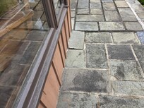 Patio stones coming apart