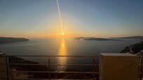 View from our balcony