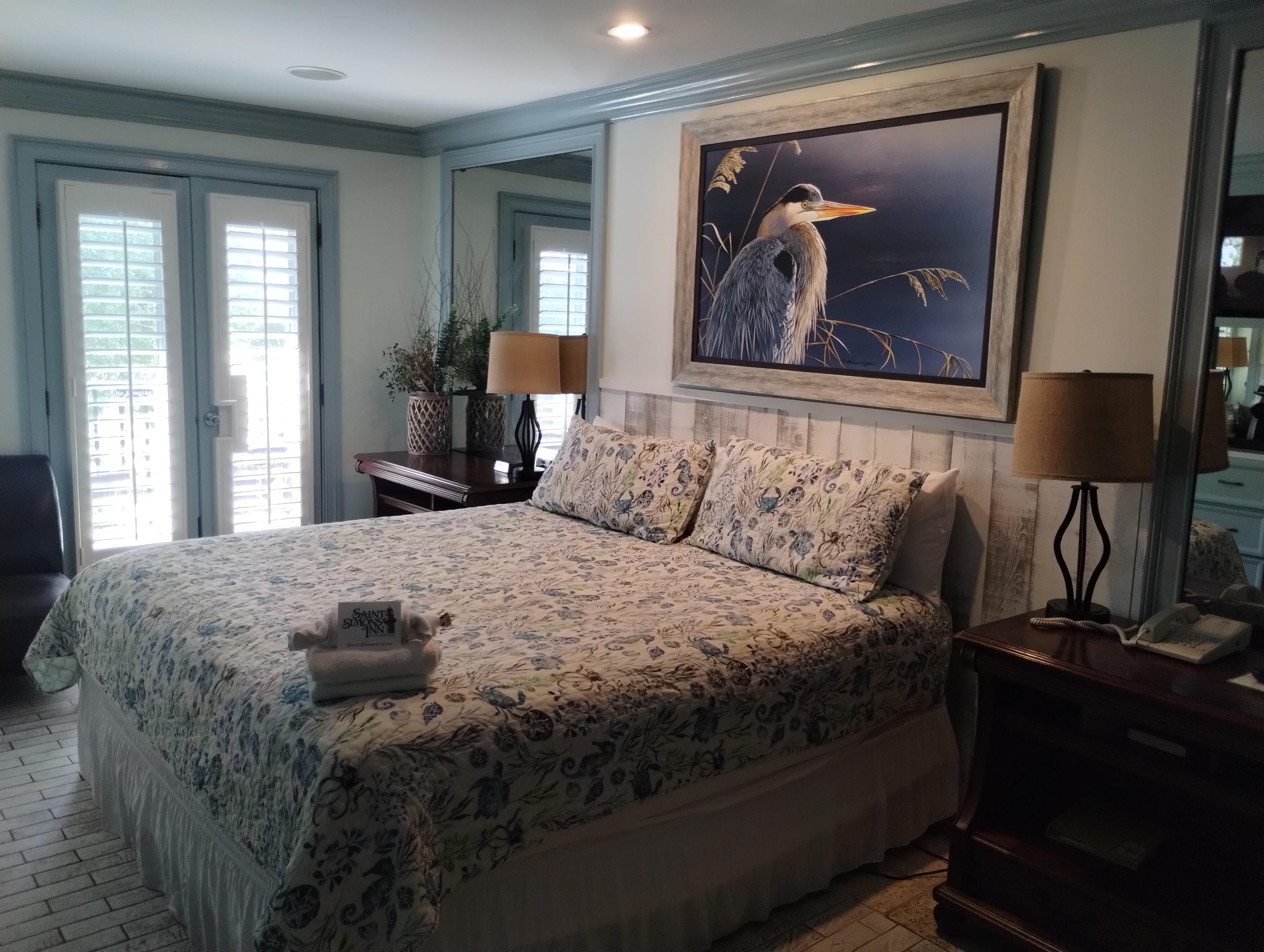 Cute, clean room.