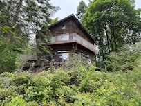 View of house from the beach