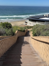 One of 4 pathways to get to the beach