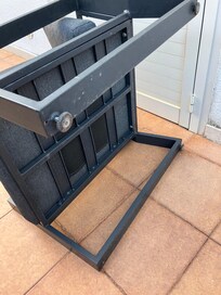 Einstellfuß am Sessel fehlte