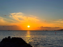 Sunset from the condo