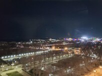 Our view from room of Soldier Field !