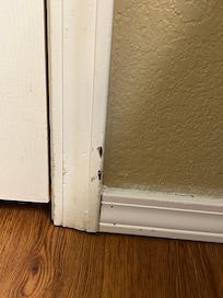 Needs a little touch up painting done