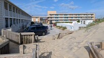 View from the beach