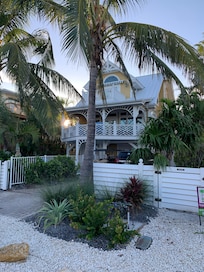 View from the street. It really is the prettiest house on the road!!!