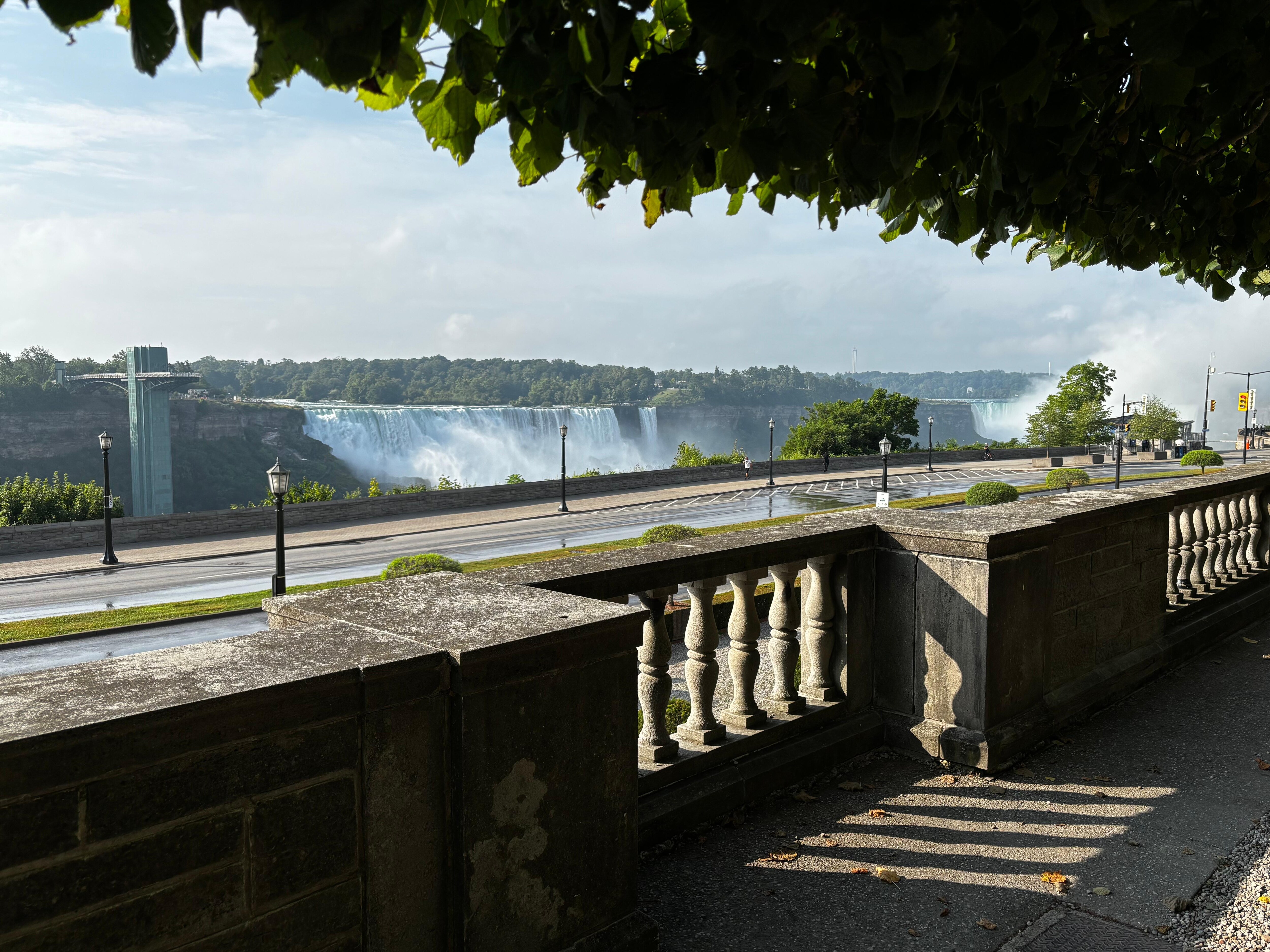 Niagara Falls from Oakes Garden Theatre