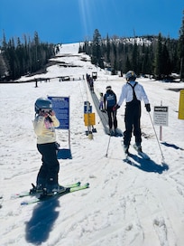 Giant Steps Ski Lodge and Lifts.