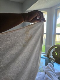 Dirty towels