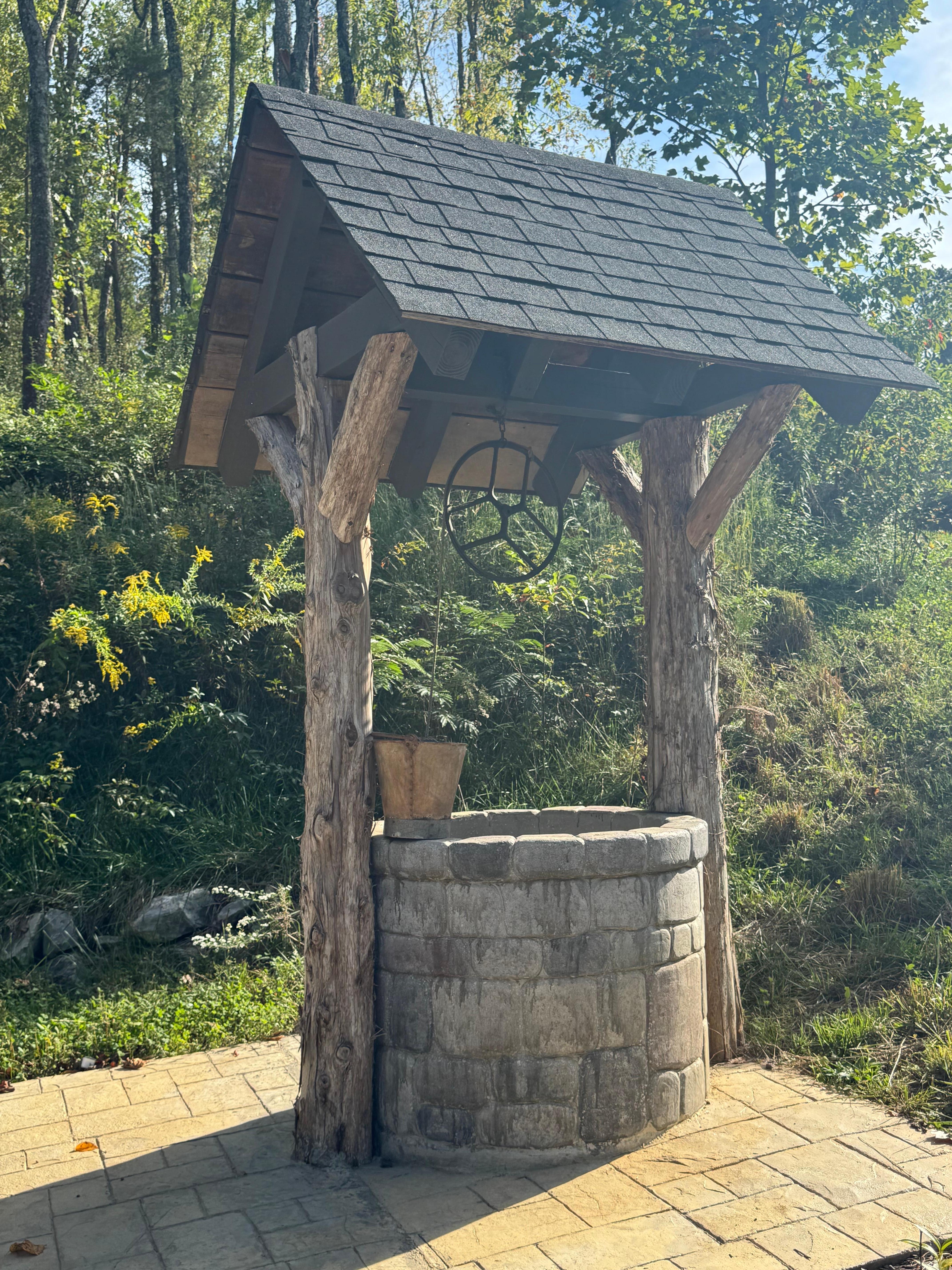 At the front of the entrance in The Forgotten Forest