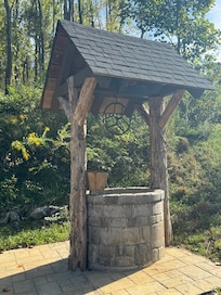 At the front of the entrance in The Forgotten Forest