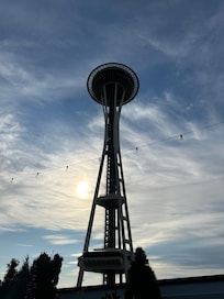 View from the roof top terrace.