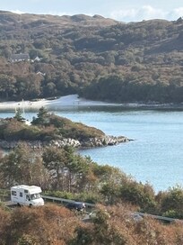 Seaside view from our window.