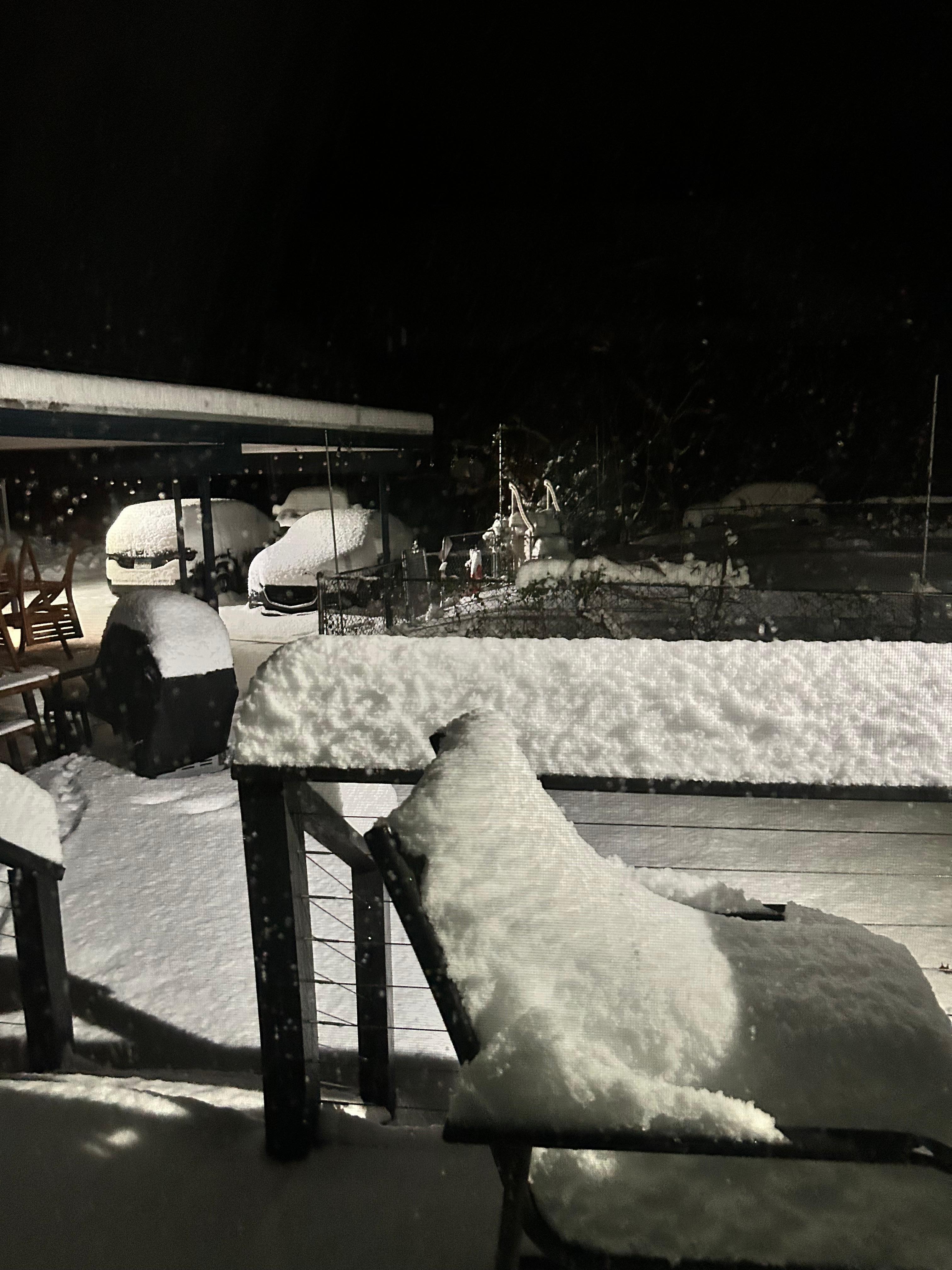 Snow was beautiful and didn’t affect any part of our stay!