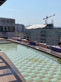 Rooftop pool