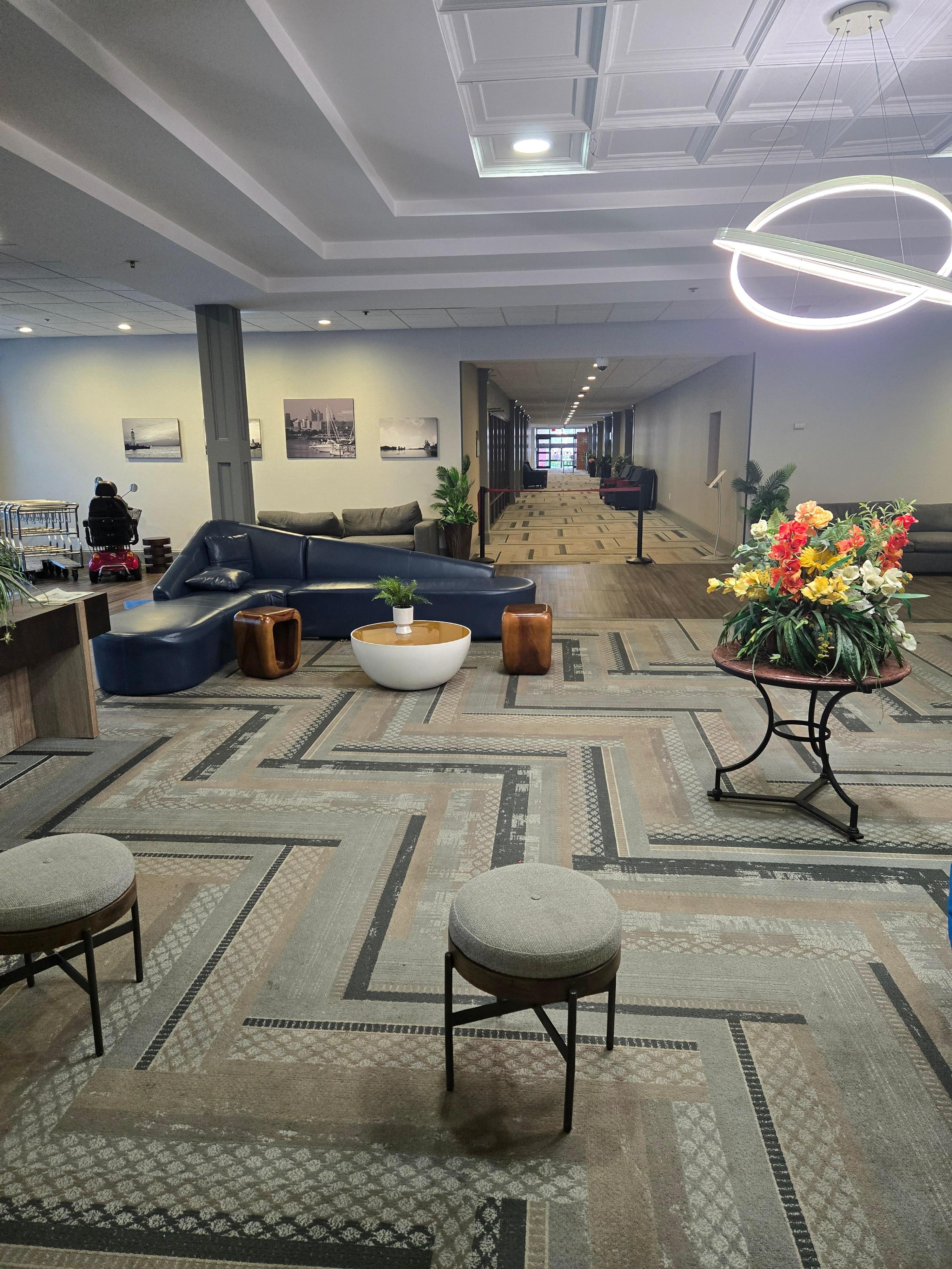 Hotel lobby