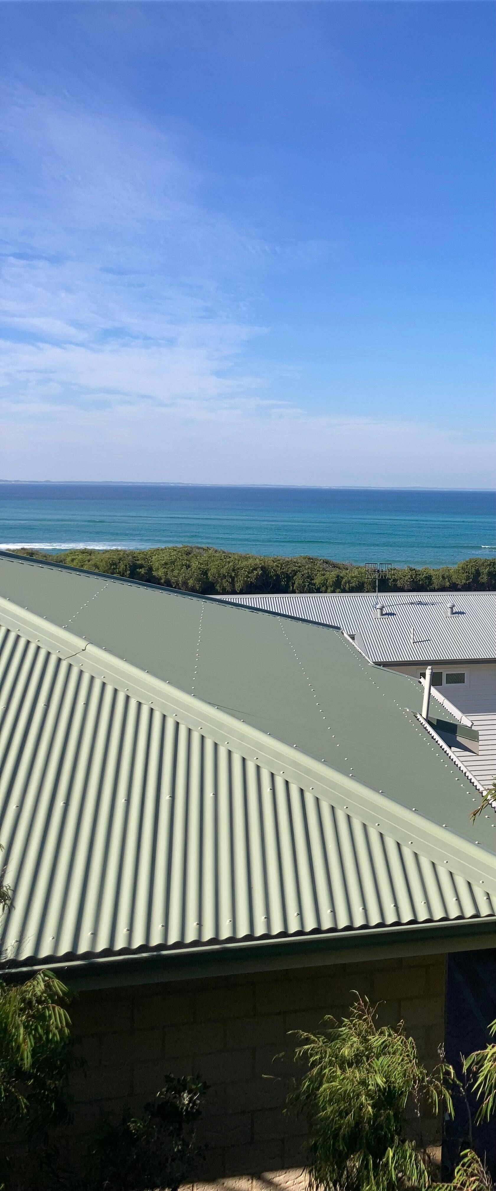 View from the balcony…perfect!