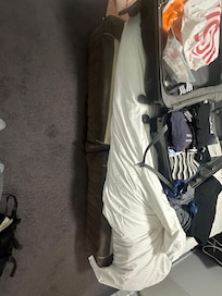 King base, double mattress top