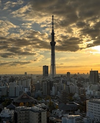 View from hotel room, Sky tree