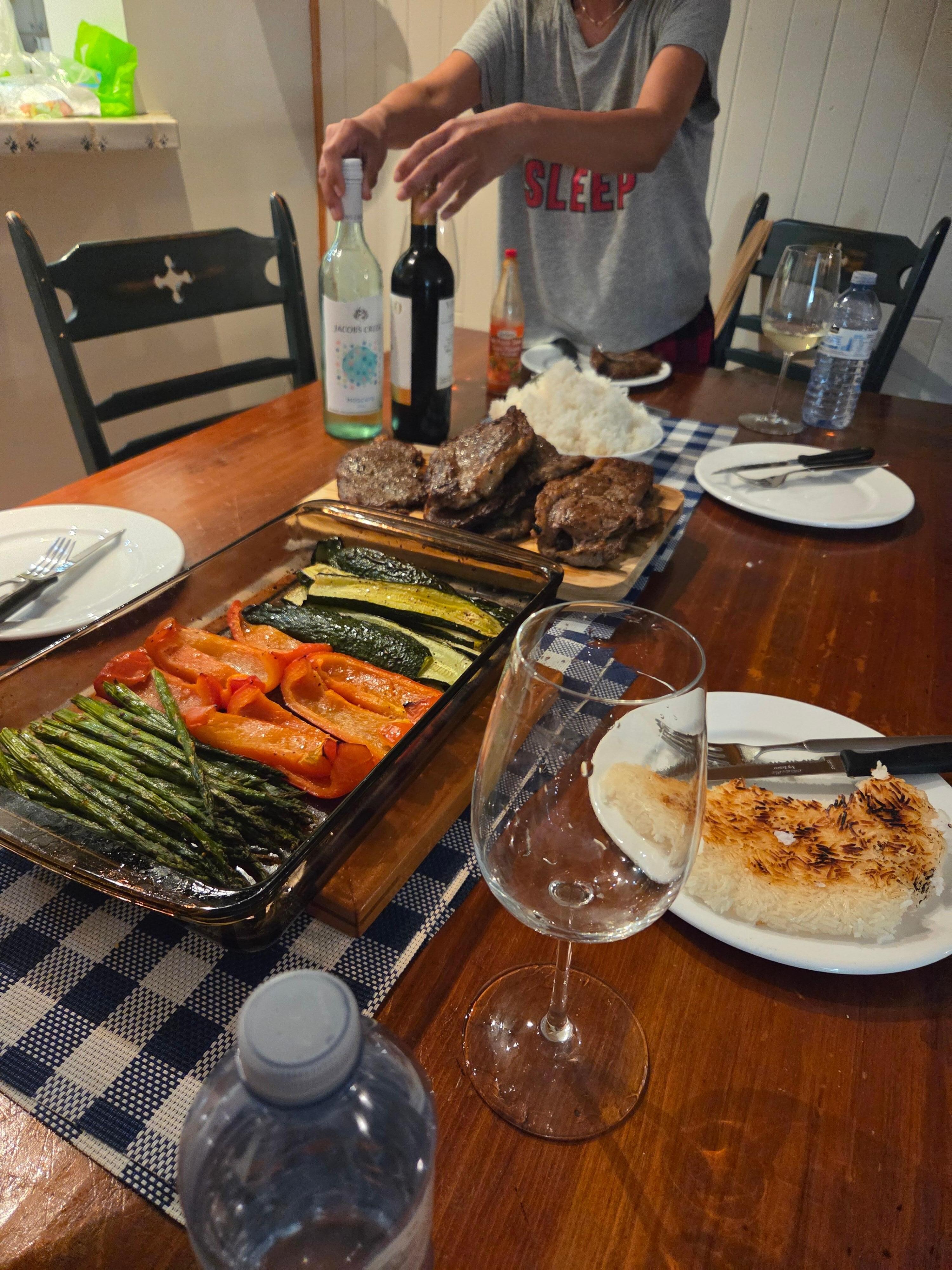 Our spread for thanksgiving