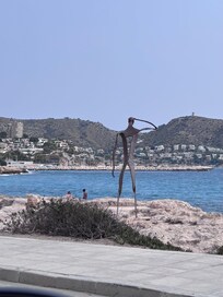 View over to Moraira