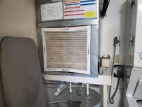 How dirty our new filter became after just over a week