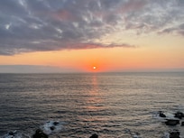 Sunset view from the room!