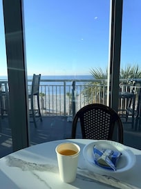 Great breakfast view