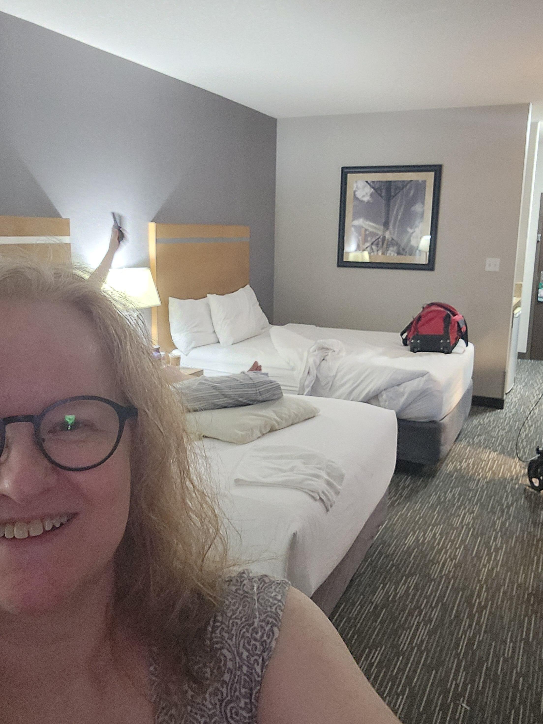 Very nice and comfortable beds. 
