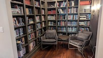 A library! Nice touch!