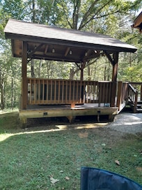 Hot tub from fire pit