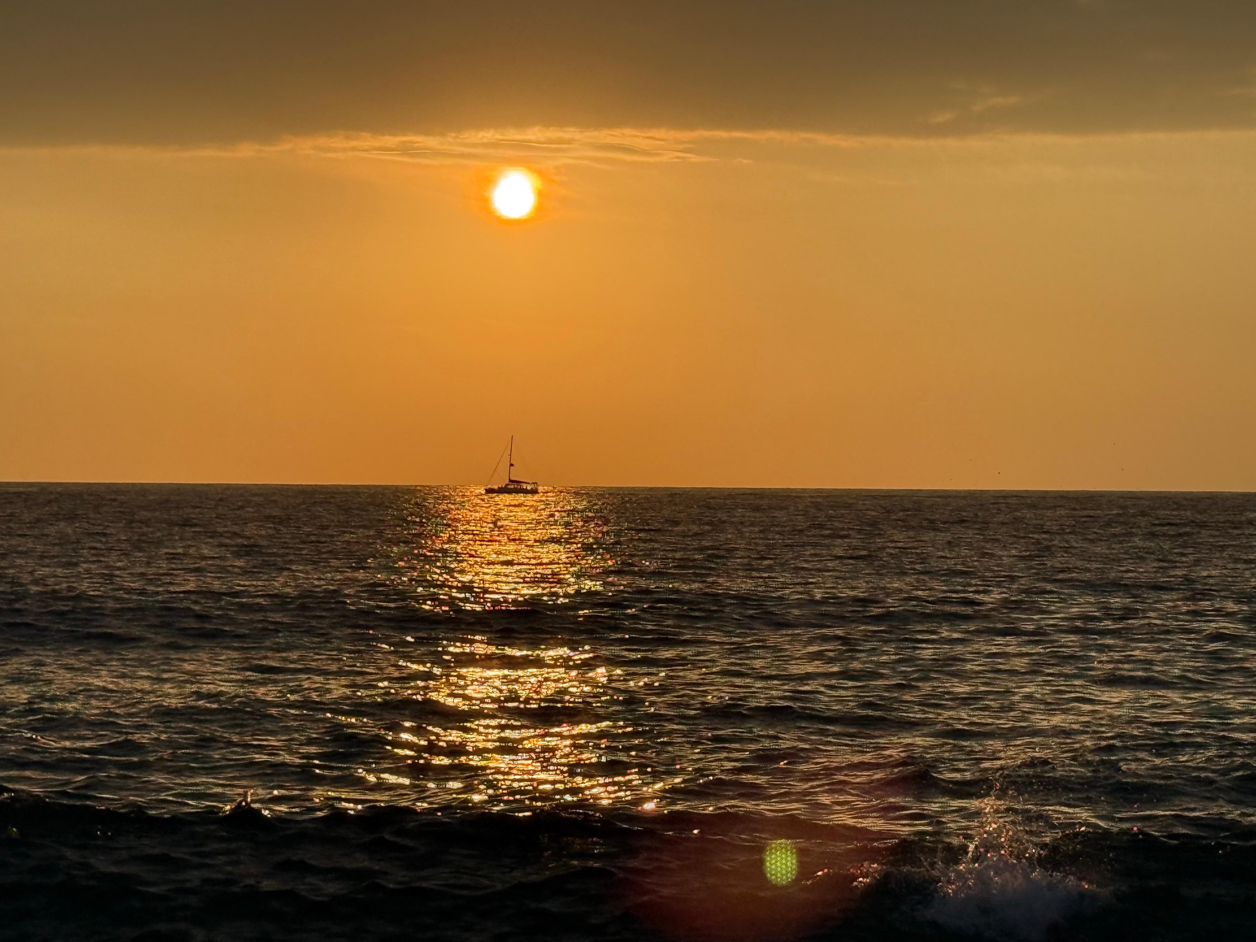 Sunset from across the street 