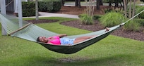 Chilling in the hammock