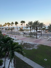 Taken from our balcony