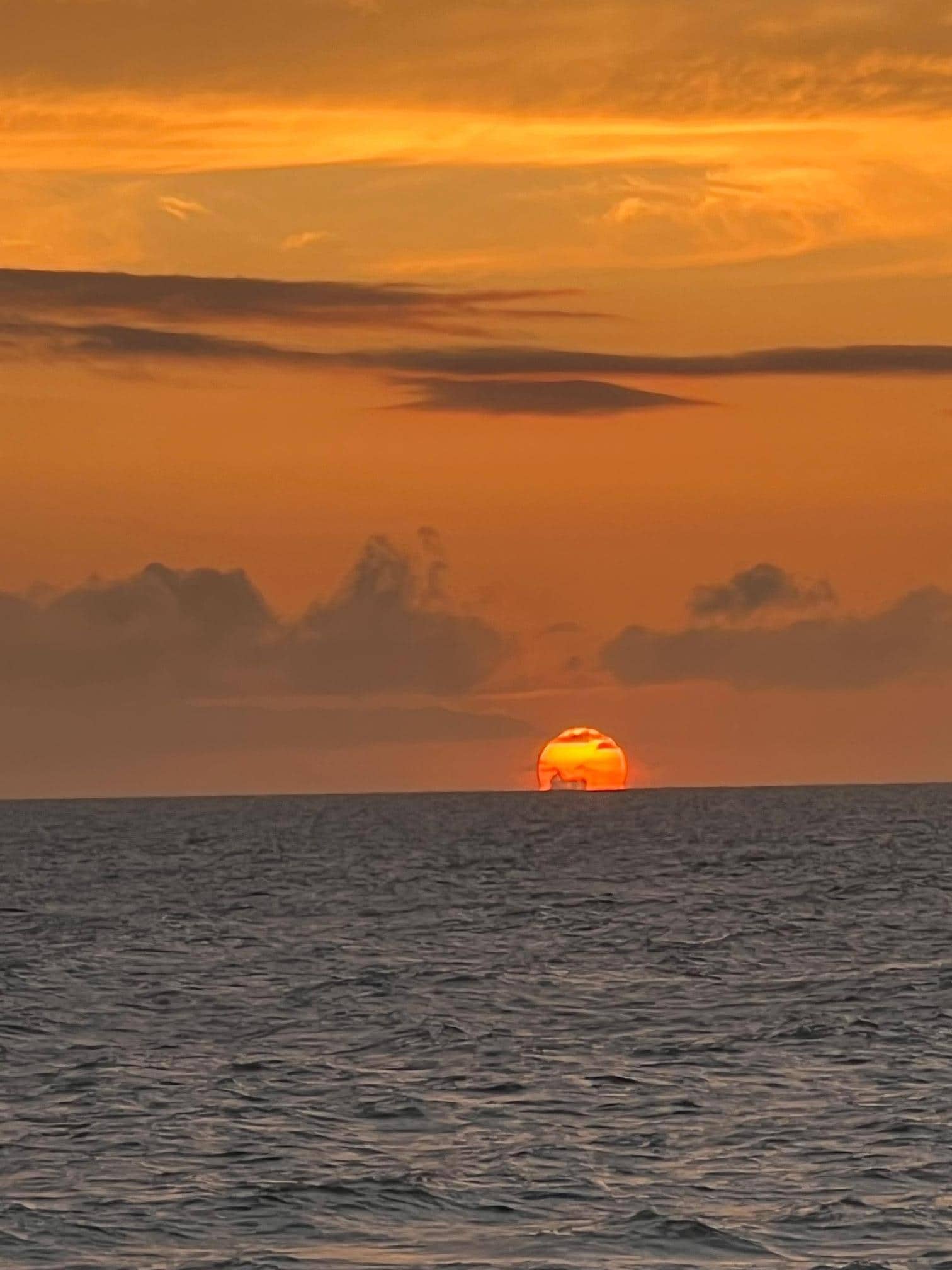 Sunsets were beyond beautiful. They always are in this area. The view from our spot on the balcony was perfect.