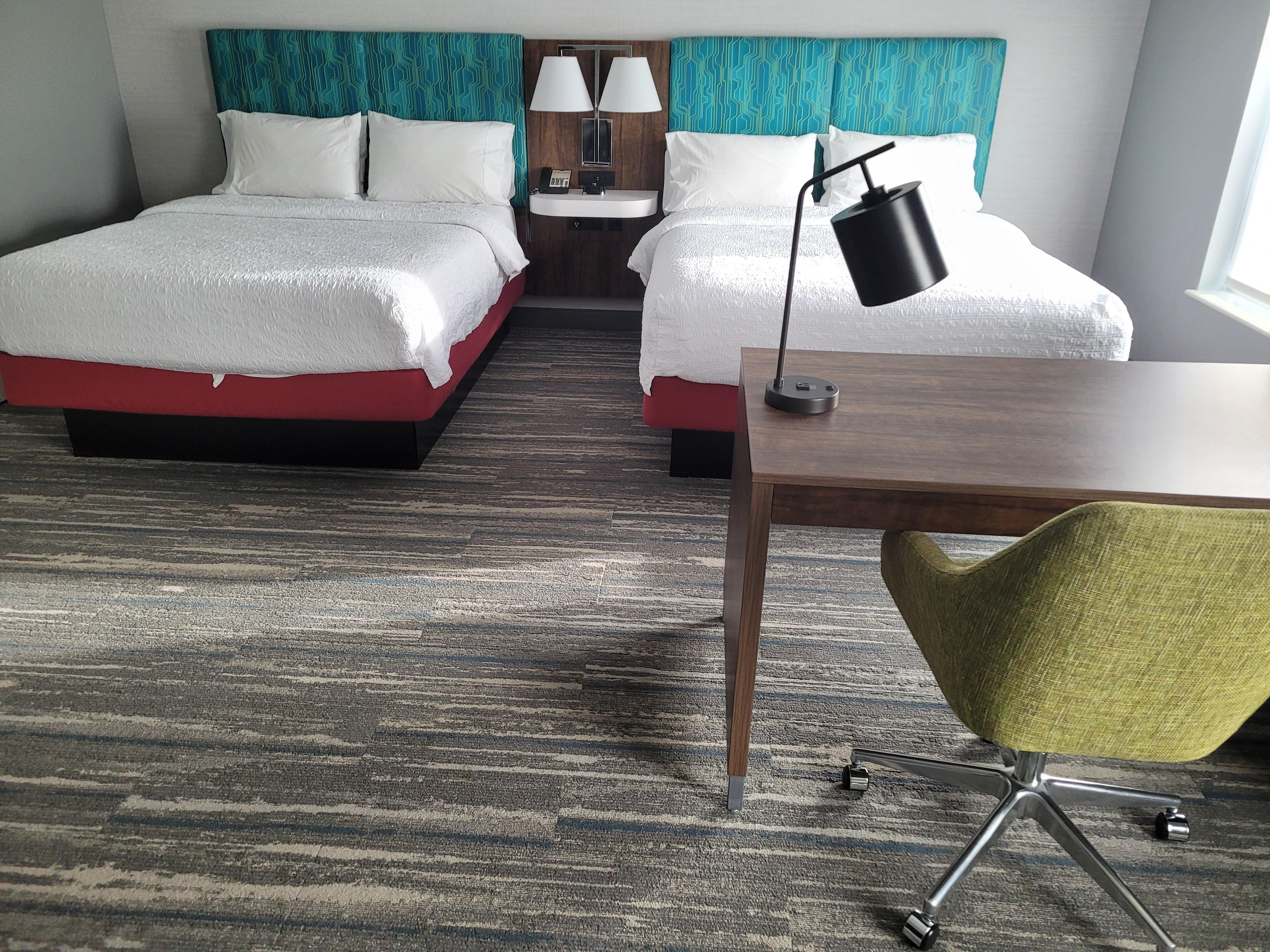 Huge room, with work station and lounging area