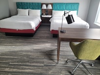 Huge room, with work station and lounging area