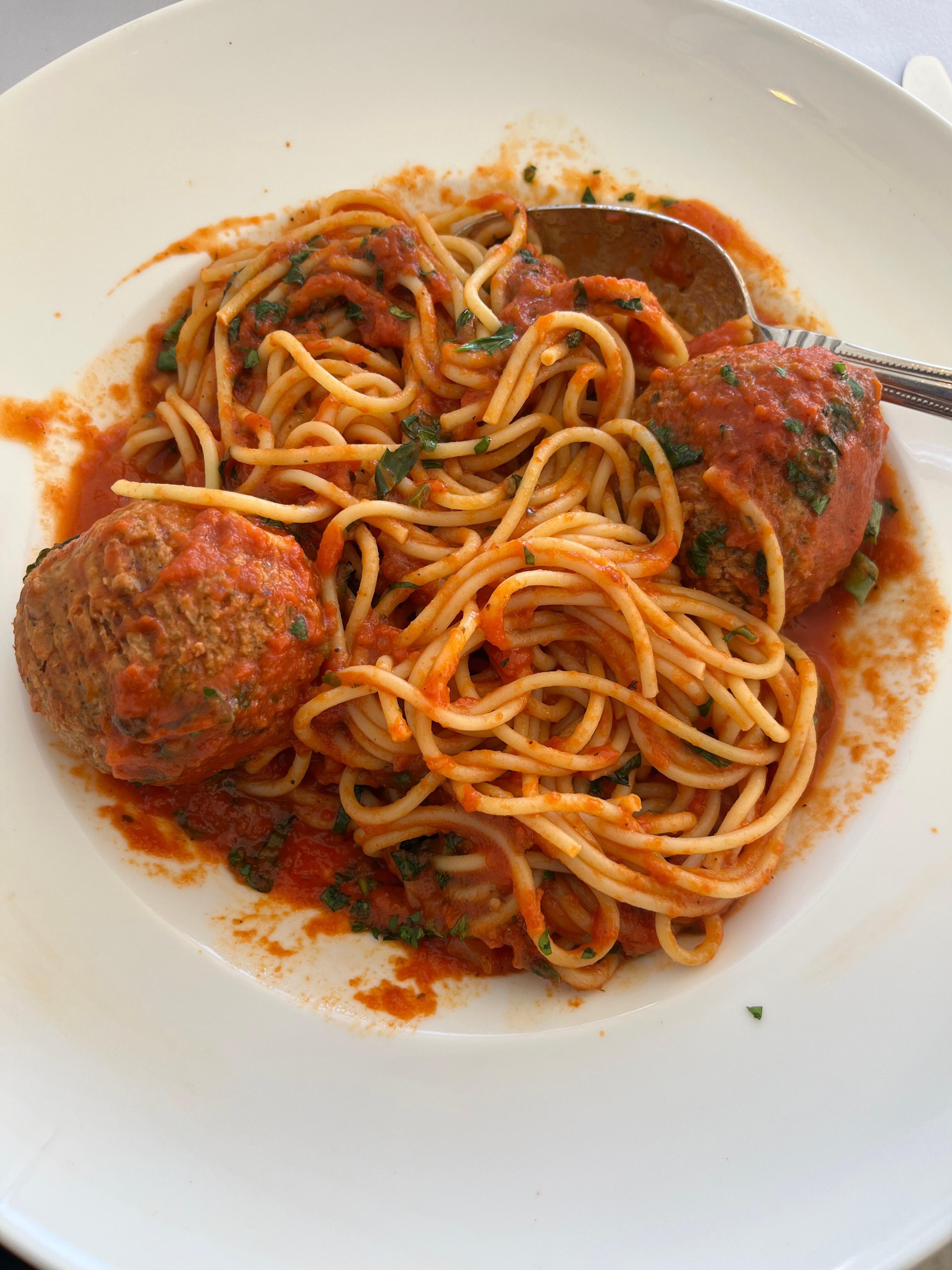Spaghetti Meatballs 