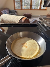 Loved the induction cooktop!