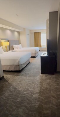 Two queen beds