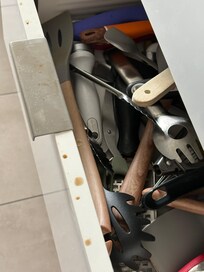 spills on counter and drawers, fruit flies, food in freezer and cabinets. spa on roof broken. not informed