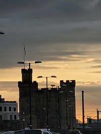 Newcastle castle from Central Station.