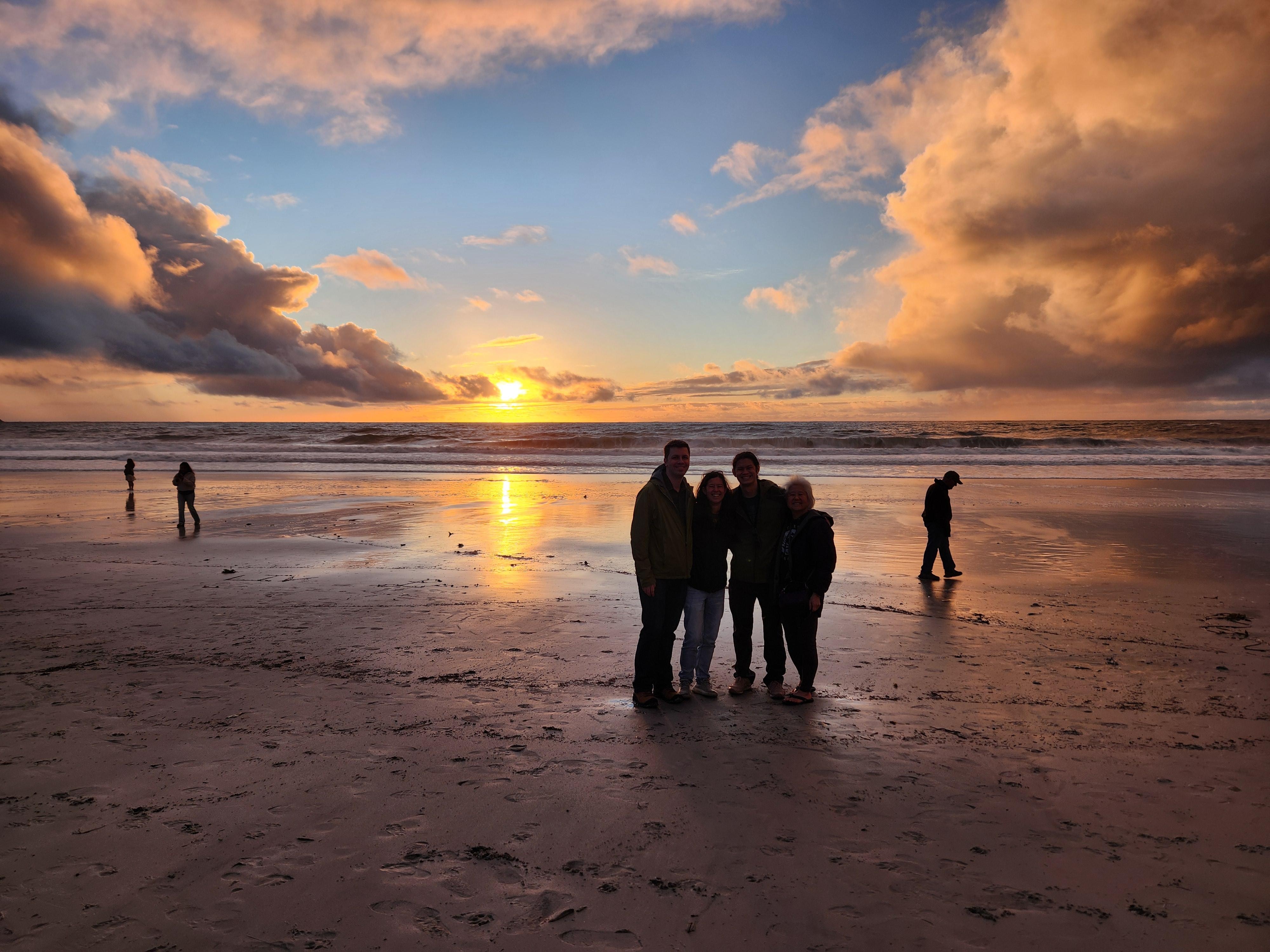 Carmel Beach sunset