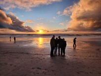 Carmel Beach sunset