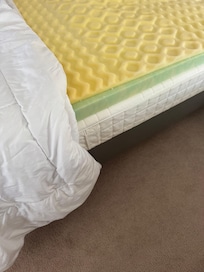 No mattress pad